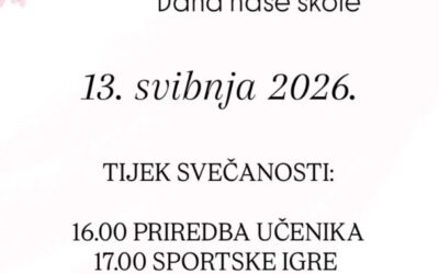 Obilježavanje Dana škole – pozivnica